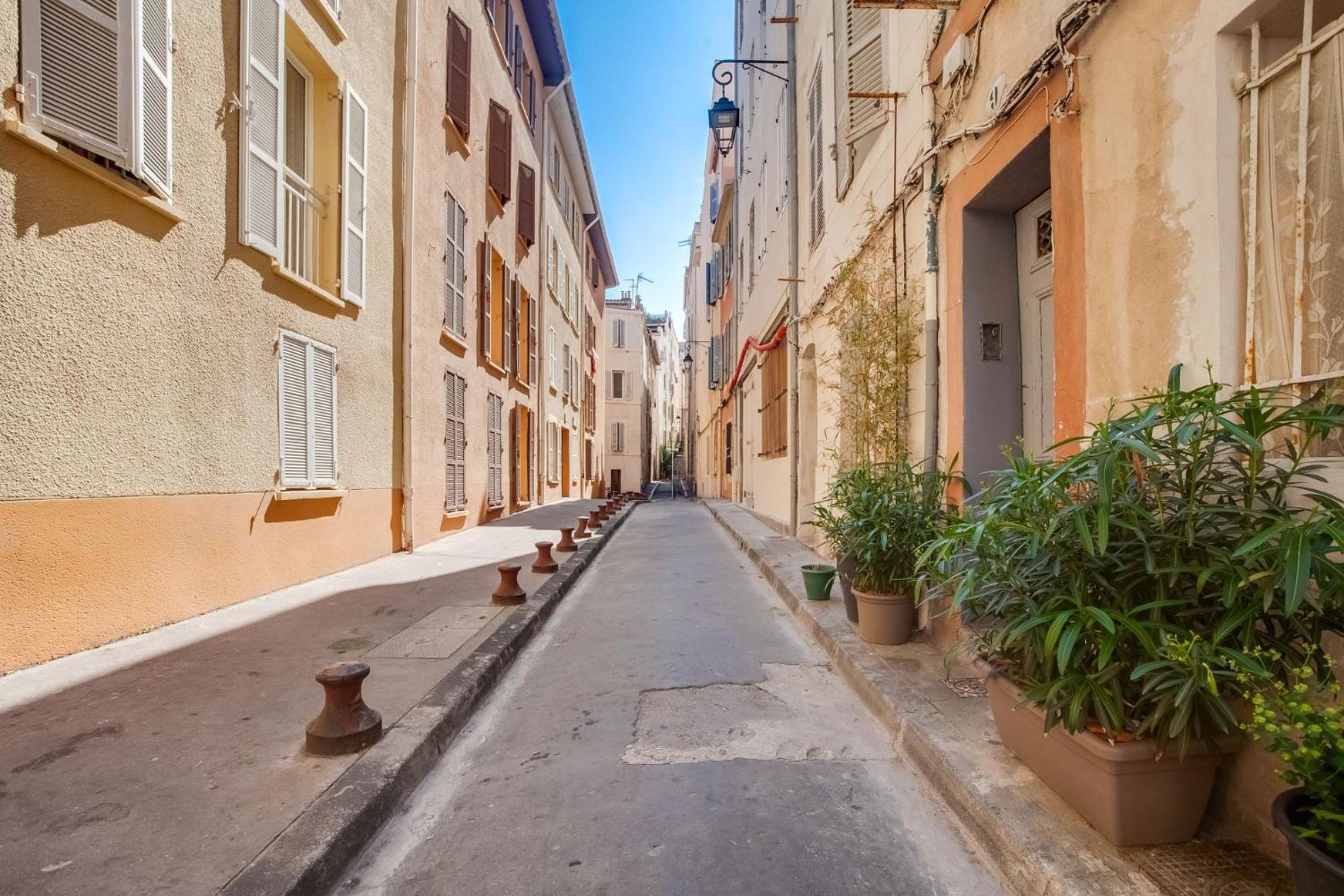 Au Coeur Du Panier Avec Terrasse 2 A 4 Personnes Climatisation Apartment Marseille Ngoại thất bức ảnh